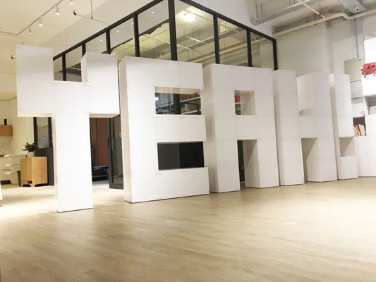 Signalétique démesurée et Lettrage géant